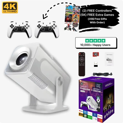 Retro-Gaming Projektor